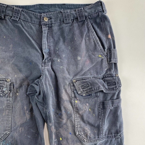 Duluth Distressed Cargo Pants 38x32 Mens Work - Picture 6 of 9